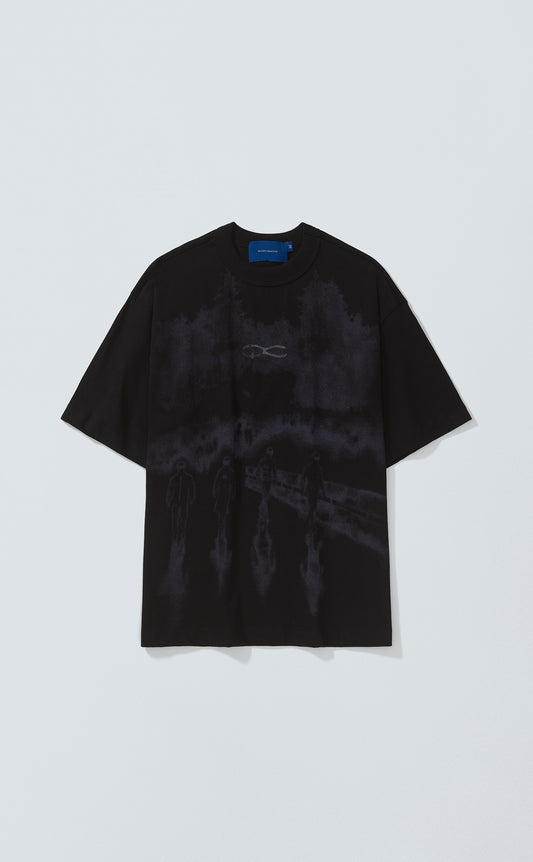 CAMISETA QC PAINT BOXY BLACK