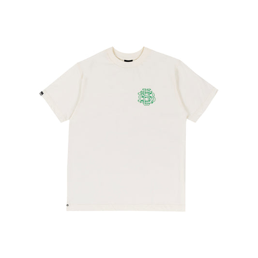 CAMISETA SUBURB EMBROIDERY MONOGRAM OFF WHITE
