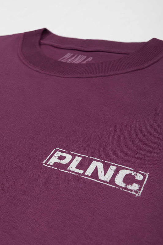 Camiseta Plano C ´´Dogtag´´ Roxo