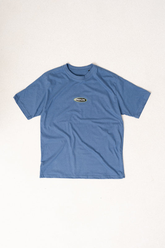 Camiseta Aqva Vintage Logo Blue