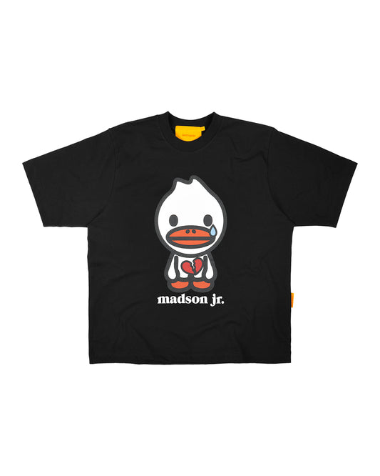 CAMISETA MAD MADSON JR. CORAZON PARTIDO PRETO