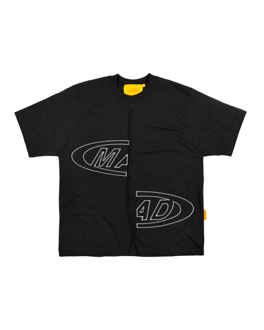 CAMISETA PORTAL BORDADA PRETO