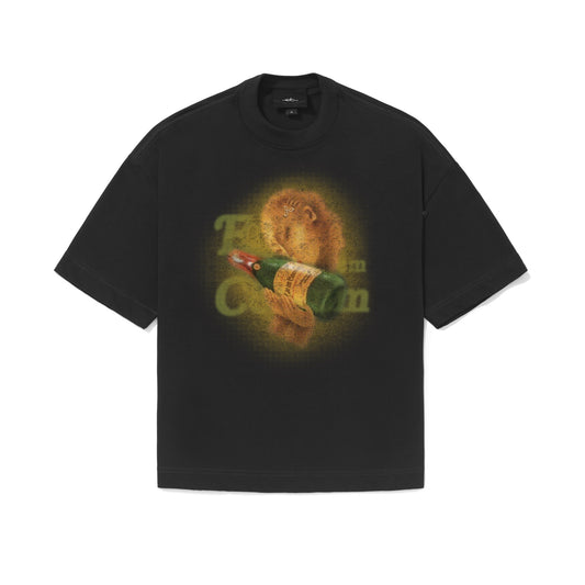 CAMISETA OVER WINE  PRETO