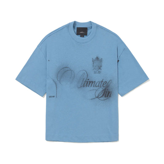 CAMISETA OVER "SIN" AZUL