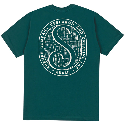 CAMISETA SUBURB REGULAR ICON VERDE