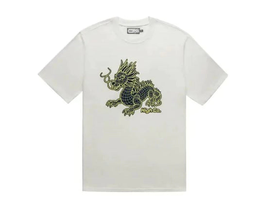 Camiseta High Night Dragon Off White