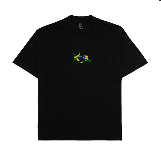 Camiseta Sufgang Basic Brasil Boxy Black