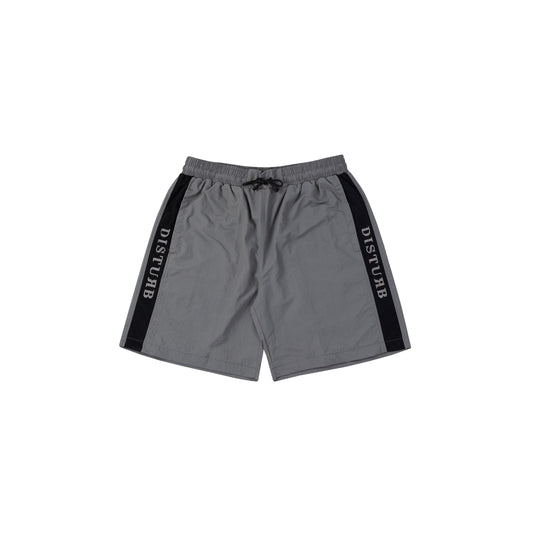 Mesh Nylon Shorts In Grey