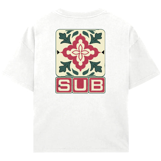 Camiseta Suburb Letter Off White