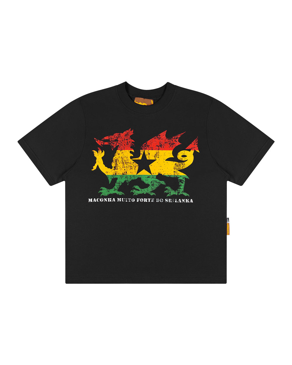 Camiseta Mad Maconha Muito Forte Da Srilanka