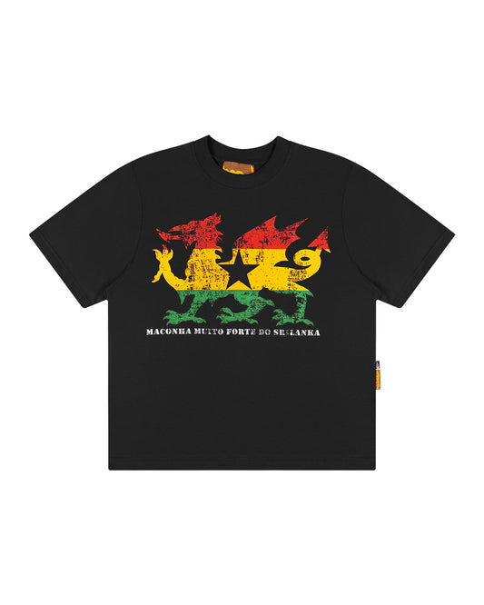 Camiseta Mad Maconha Muito Forte Da Srilanka