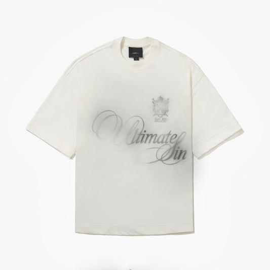 CAMISETA ELO OVER SIN BRANCO OFF WHITE
