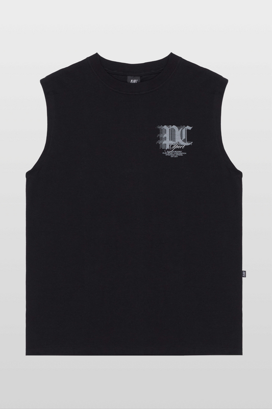 Regata Tank Plano C Preto