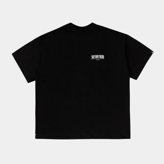 CAMISETA SUBURB VINTAGE LOGO BOXY