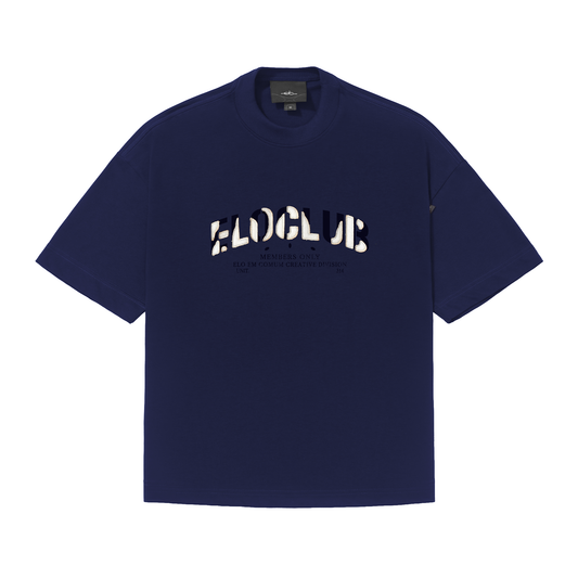 CAMISETA ELO OVER  MEMBERS ONLY  AZUL