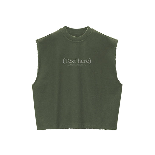 Regata Elo Over "Text" Verde