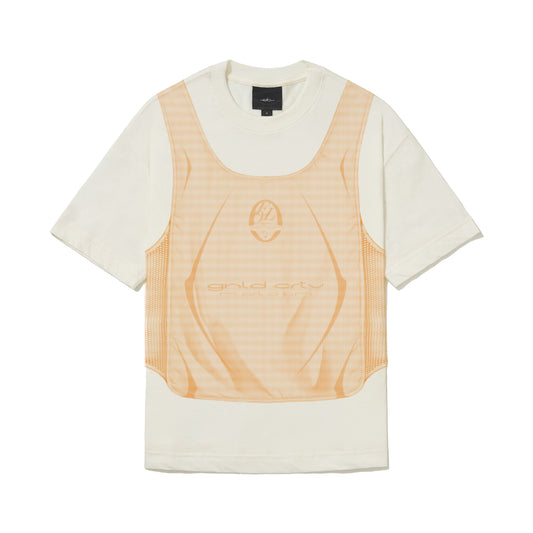 Camiseta Elo Regular "Vest" Off White