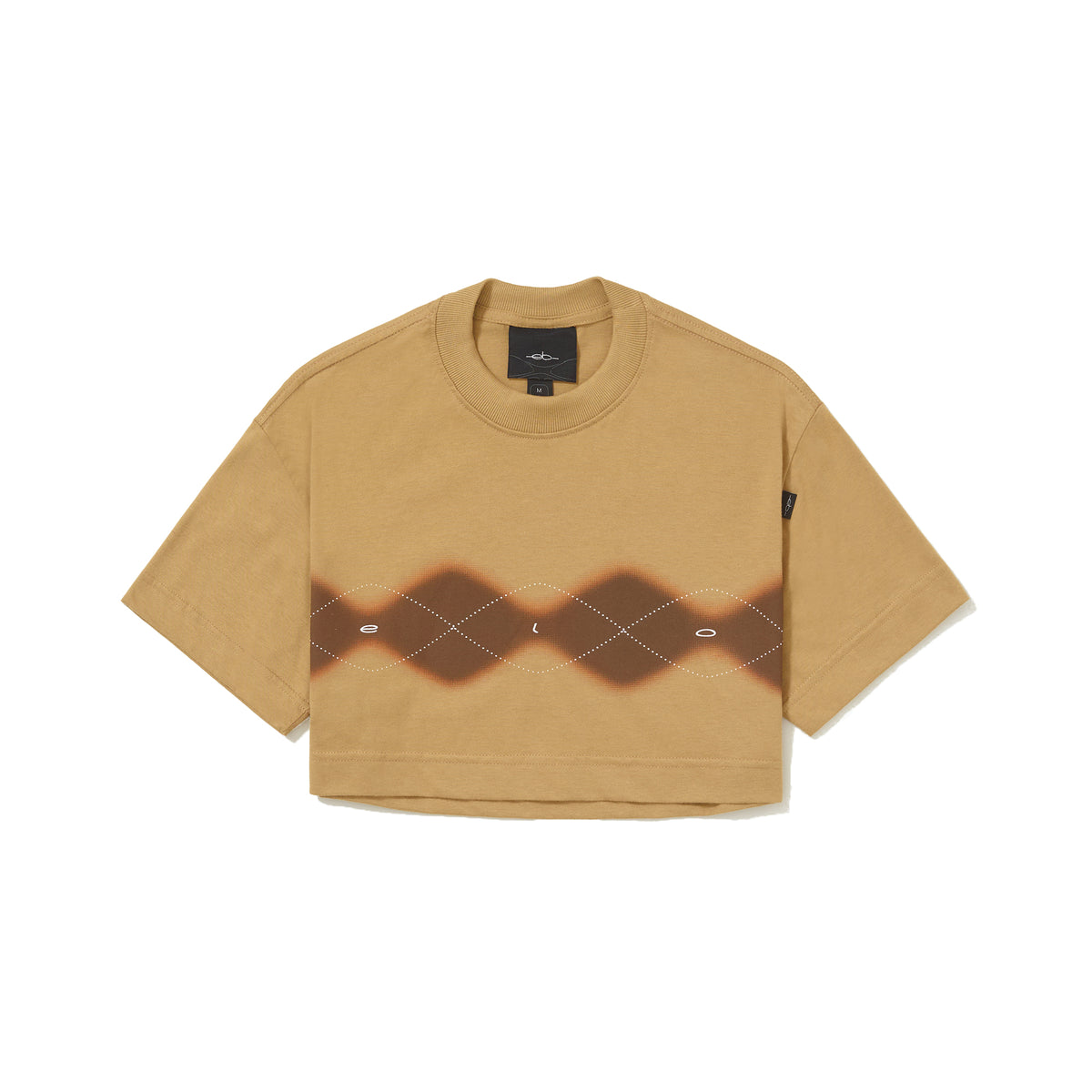 Cropped Elo Feminino "Vintage" Caqui